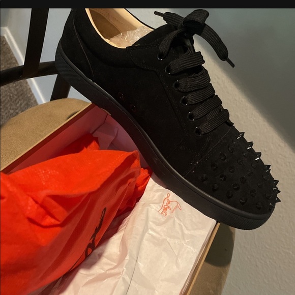Red bottom shoes only worn once fit too tight getting rid of. Like Brand new